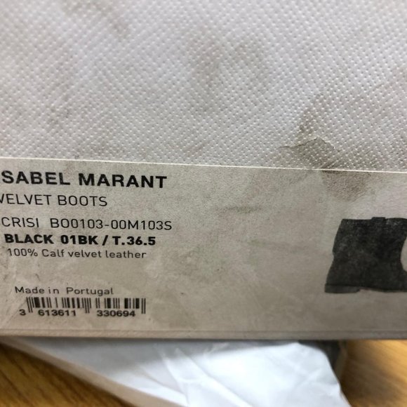 ISABEL MARANT CRISI BOOTS EU 36.5 - Picture 4 of 5